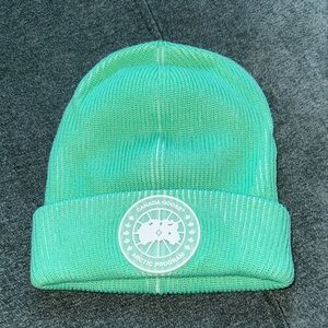 Canada Goose Green Beanie 💚